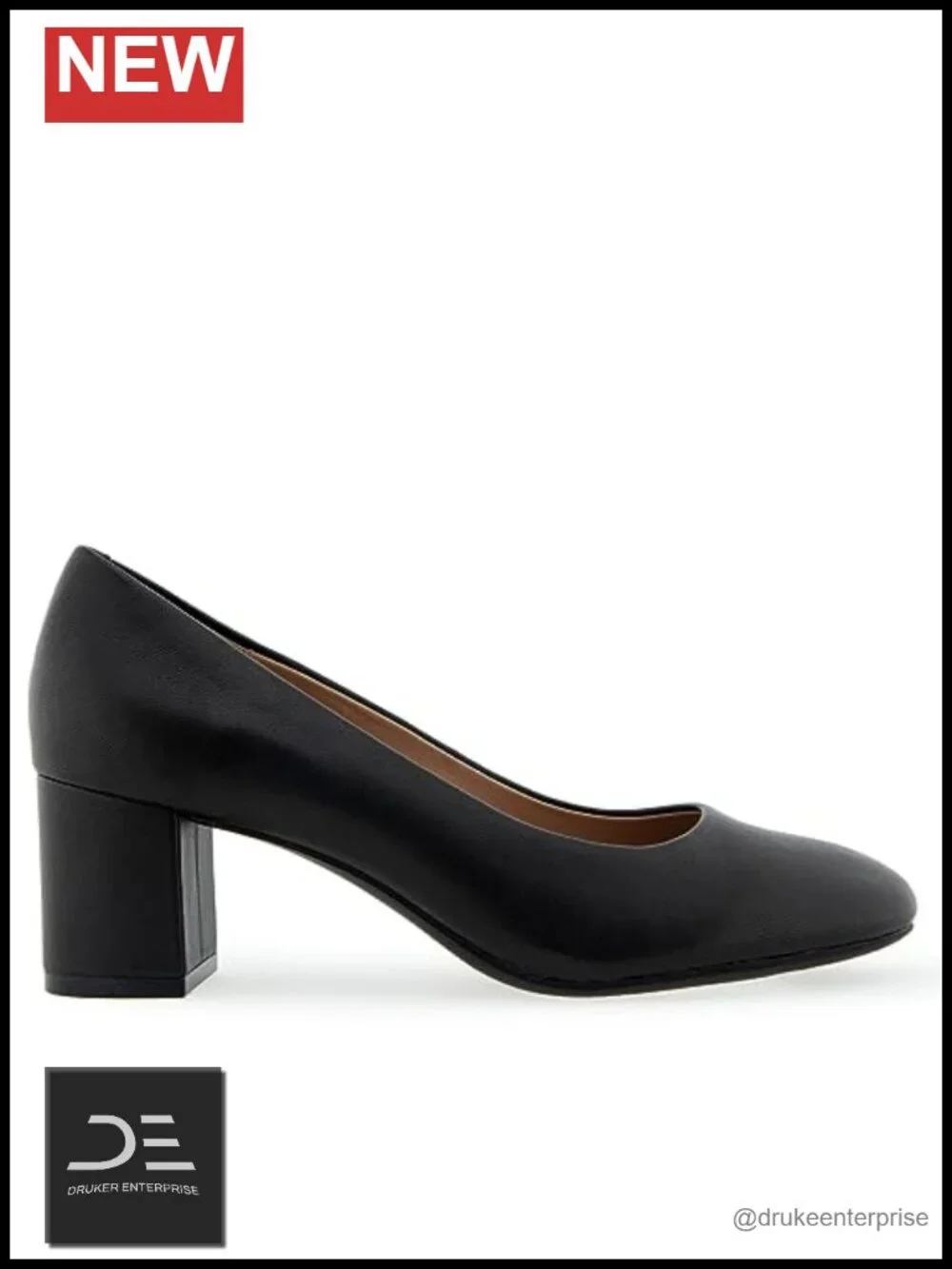 Aerosoles Ebel Women's Block Heel Pumps Round Toe Casual Shoes